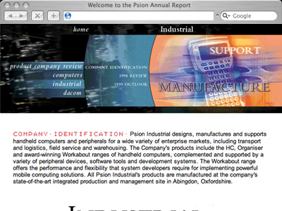 Psion Website